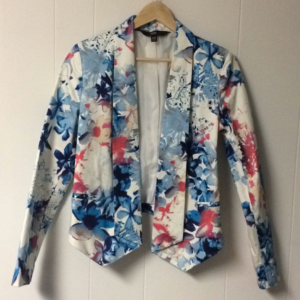 Mossimo Floral Blazer